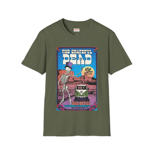 Grateful Dead Concert Shirt Vanderbilt University 1972 - StealieShop
